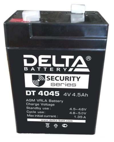 Delta DT 4045 (47мм). Аккумулятор герметичный свинцово-кислотный. Delta в Саратове