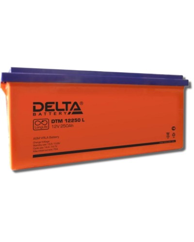 Delta DTM 12250 L. Аккумулятор герметичный свинцово-кислотный. Delta в Саратове