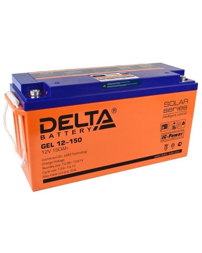 Delta GEL 12-150. Аккумулятор герметичный свинцово-кислотный. Delta в Саратове