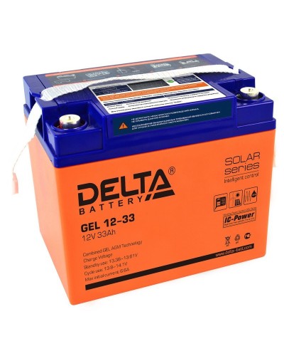 Delta GEL 12-33. Аккумулятор герметичный свинцово-кислотный. Delta в Саратове