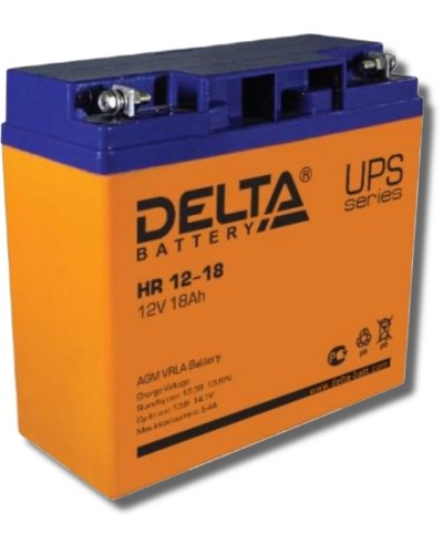 Delta HR 12-18. Аккумулятор герметичный свинцово-кислотный. Delta в Саратове