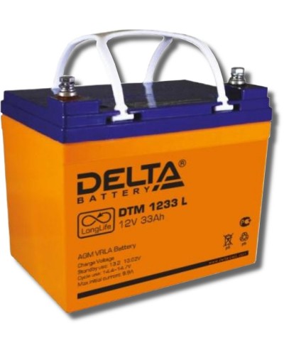 Delta DTM 1233 L. Аккумулятор герметичный свинцово-кислотный. Delta в Саратове