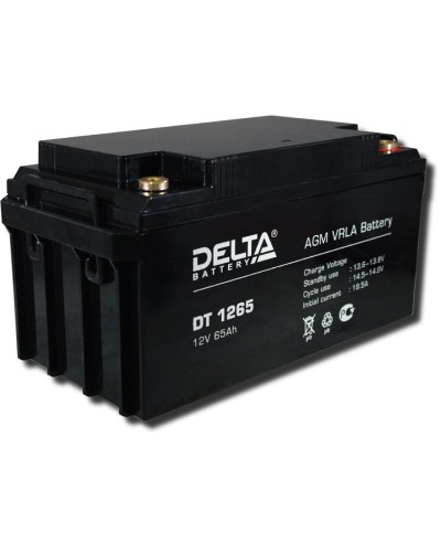 Delta DT 1265. Аккумулятор герметичный свинцово-кислотный. Delta в Саратове
