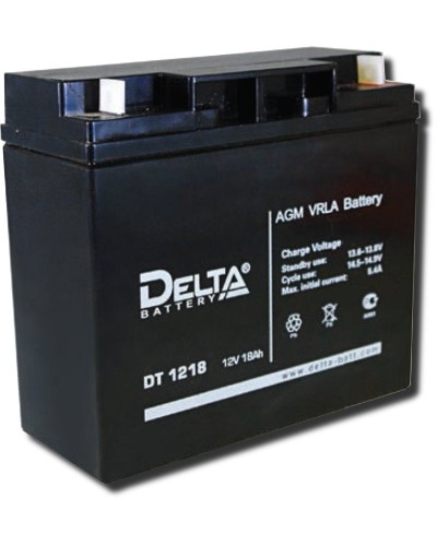 Delta DT 1218. Аккумулятор герметичный свинцово-кислотный. Delta в Саратове