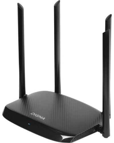 DWR-AC1201 AC1200 10/100BASE-TX черный. Роутер беспроводной. Digma в Саратове