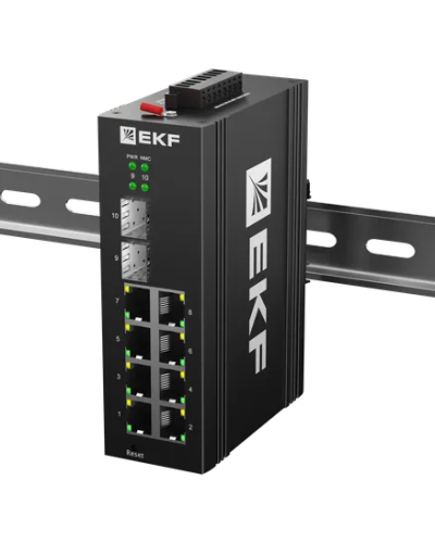 TSX-ML2-2GX/SFP-8GTP. Промышленный управляемый коммутатор. EKF в Саратове