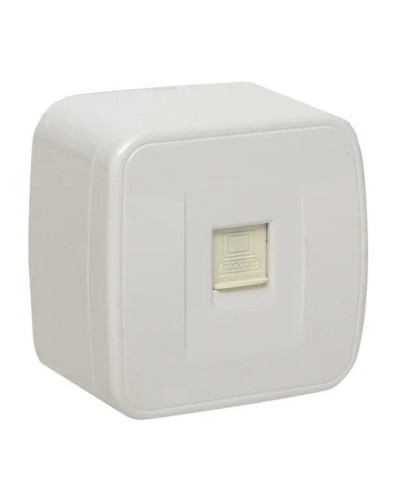 Минск Розетка RJ-45 1-местная ОП 1А (EGK01-035-10). Розетка RJ-45 1-местная ОП 1А. EKF в Саратове