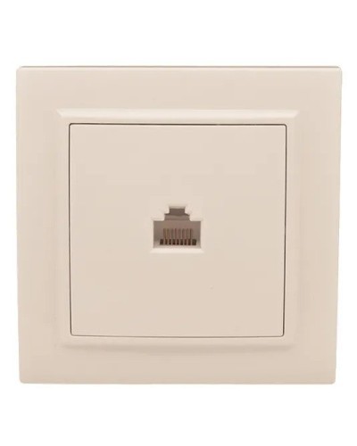 Минск Розетка RJ-45 1-мест. СП (ERK01-035-20). Розетка RJ-45 1-мест. СП. EKF в Саратове