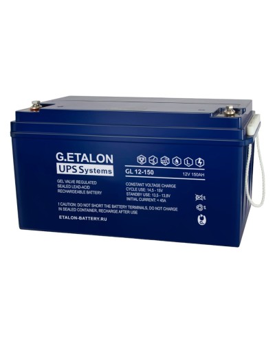 G.ETALON GL 12-150. Аккумулятор герметичный свинцово-кислотный. ETALON в Саратове