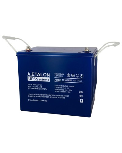A.ETALON AHRX 12-630W (140). Аккумулятор герметичный свинцово-кислотный. ETALON в Саратове