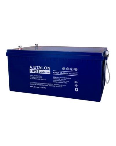 A.ETALON AHRX 12-820W (120). Аккумулятор герметичный свинцово-кислотный. ETALON в Саратове