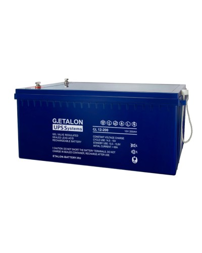G.ETALON GL 12-200. Аккумулятор герметичный свинцово-кислотный. ETALON в Саратове