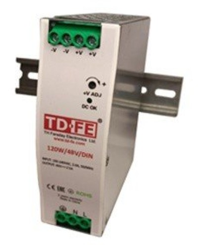 120W/48V/DIN. Блок питания. FARADAY в Саратове