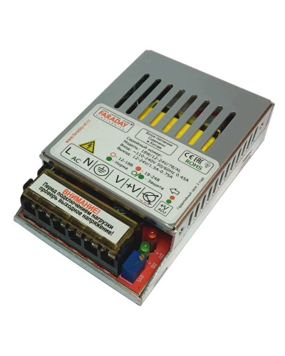 18W/12-24V/78AL. Импульсный блок питания. FARADAY в Саратове
