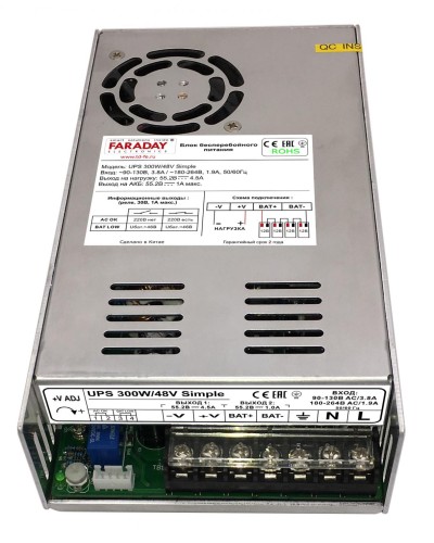 UPS 300W/48V Simple. Блок бесперебойного питания. FARADAY в Саратове