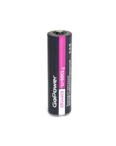 ER14505 GoPower. Литий-тионилхлоридный элемент питания. GoPower в Саратове
