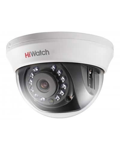 DS-T591(C) (3.6 mm). Бюджетная видеокамера мультиформатная купольная. HiWatch в Саратове