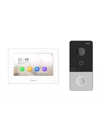 DS-D100IKWF(B). Комплект IP-видеодомофона. HiWatch в Саратове