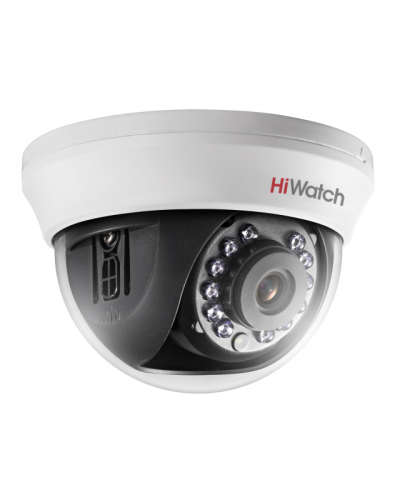 DS-T591(C) (2.8 mm). Бюджетная видеокамера мультиформатная купольная. HiWatch в Саратове