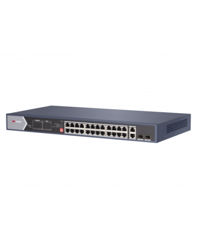 DS-3E0528HP-E. Коммутатор с питанием POE. Hikvision в Саратове