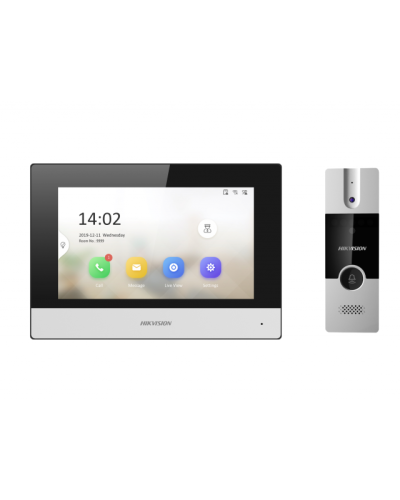 DS-KIS302-P. Комплект IP видеодомофона. Hikvision в Саратове