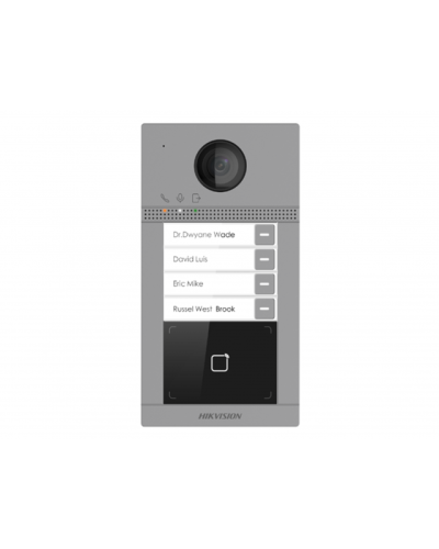 DS-KV8413-WME1(C)/Flush. Вызывная панель IP-домофона. Hikvision в Саратове