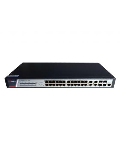 DS-3E2528P(B). Коммутатор с питанием POE. Hikvision в Саратове