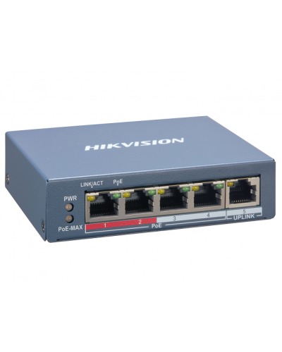 DS-3E1105P-EI. Коммутатор с POE. Hikvision в Саратове