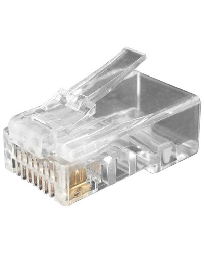 PLUG-8P8C-U-C6-100 (100 шт). Разъем RJ-45. Hyperline в Саратове