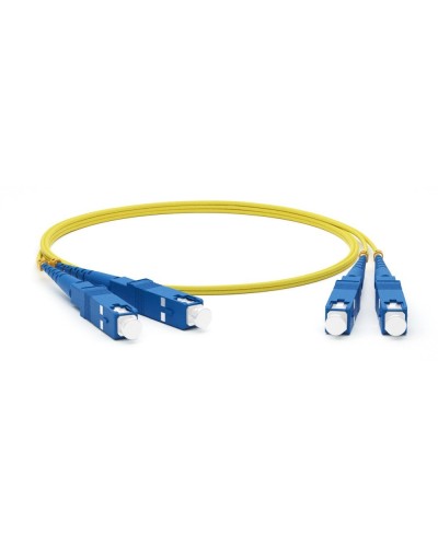 FC-D2-9-SC/UR-SC/UR-H-1M-LSZH-YL. Патч-корд волоконно-оптический. Hyperline в Саратове