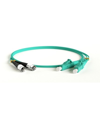 FC-D2-503-FC/PR-LC/PR-H-1M-LSZH-AQ. Патч-корд волоконно-оптический многомодовый. Hyperline в Саратове