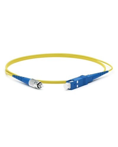 FC-S2-9-FC/UR-SC/UR-H-1M-LSZH-YL. Патч-корд волоконно-оптический одномодовый. Hyperline в Саратове