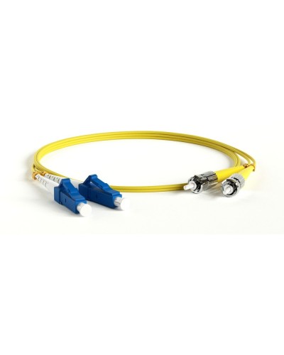 FC-D2-9-LC/UR-ST/UR-H-3M-LSZH-YL. Патч-корд волоконно-оптический одномодовый. Hyperline в Саратове