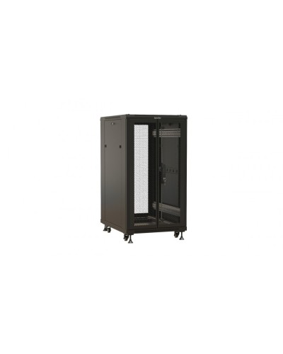 TTBR-2268-DD-RAL9004. Шкаф телекоммуникационный 19 напольный 22U. Hyperline в Саратове