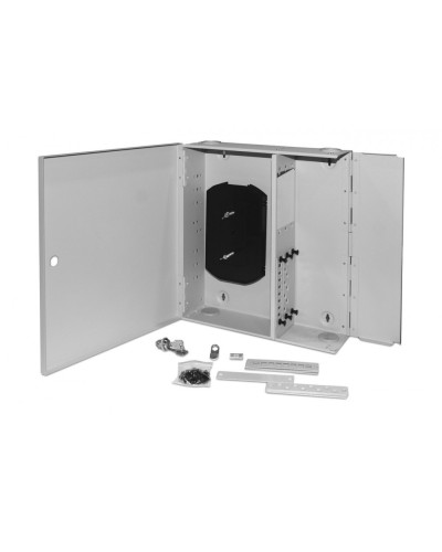 FO-WBX-6xSLT-W140H42-48UN-GY. Кросс оптический настенный. Hyperline в Саратове