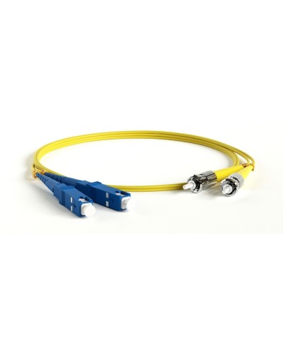 FC-D2-9-SC/UR-ST/UR-H-1M-LSZH-YL. Патч-корд волоконно-оптический ST-SC. Hyperline в Саратове
