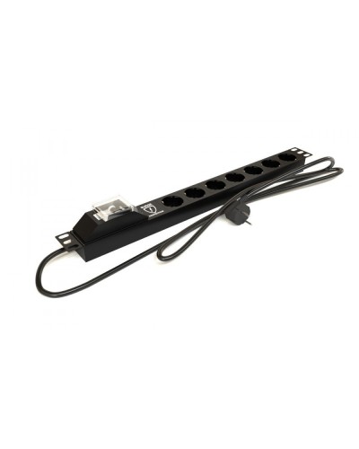 SHE19-7SH-BF-2.5EU. Блок розеток 19. Hyperline в Саратове