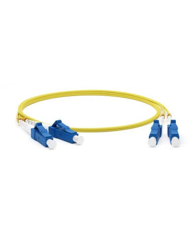 FC-D2-9-LC/UR-LC/UR-H-20M-LSZH-YL. Патч-корд волоконно-оптический одномодовый. Hyperline в Саратове