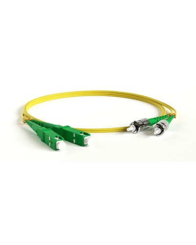 FC-D2-9-SC/AR-ST/AR-H-1M-LSZH-YL. Патч-корд волоконно-оптический ST-SC. Hyperline в Саратове