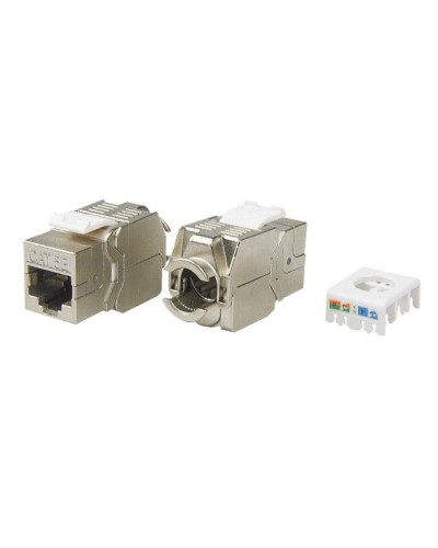 KJ8-8P8C-C5e-180-TLS-SH-F-WH. Вставка Keystone Jack RJ-45. Hyperline в Саратове