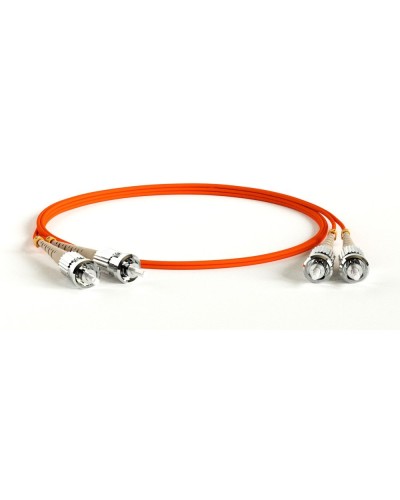 FC-D2-50-ST/PR-ST/PR-H-1M-LSZH-OR. Патч-корд волоконно-оптический многомодовый. Hyperline в Саратове