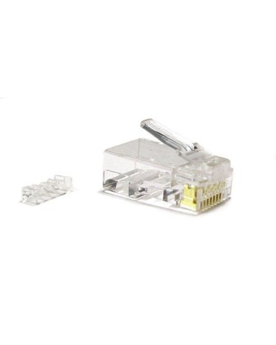 PLUG-8P8C-UV-C6-SH-100 (100 шт). Разъем RJ-45. Hyperline в Саратове