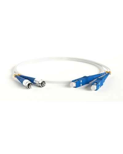 FC-D2-9A1-FC/UR-SC/UR-H-1M-LSZH-WH. Патч-корд волоконно-оптический SC-FC. Hyperline в Саратове