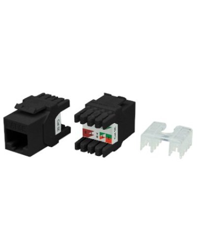 KJ8-8P8C-C5e-180-BK. Вставка Keystone Jack RJ-45. Hyperline в Саратове