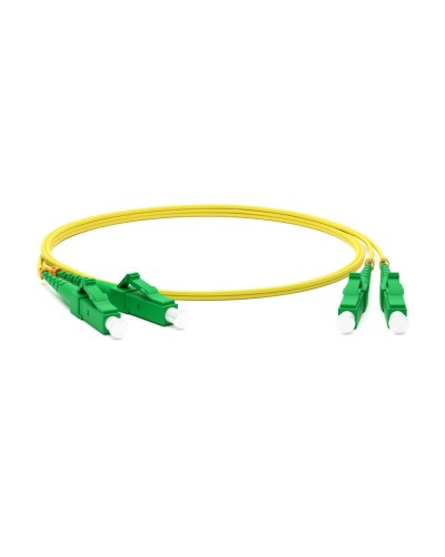 FC-D2-9-LC/AR-LC/AR-H-2M-LSZH-YL. Патч-корд волоконно-оптический одномодовый. Hyperline в Саратове
