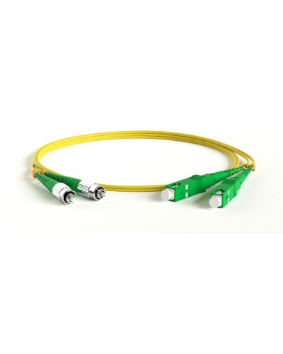 FC-D2-9-FC/AR-SC/AR-H-1M-LSZH-YL. Патч-корд волоконно-оптический SC-FC. Hyperline в Саратове