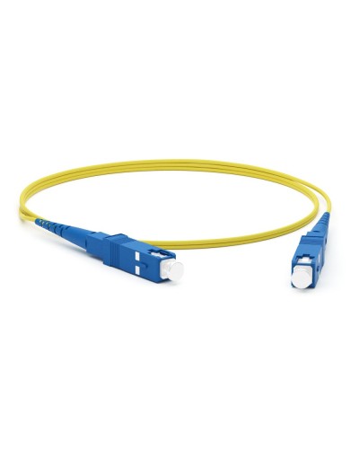 FC-S2-9-SC/UR-SC/UR-H-1M-LSZH-YL. Патч-корд волоконно-оптический одномодовый. Hyperline в Саратове