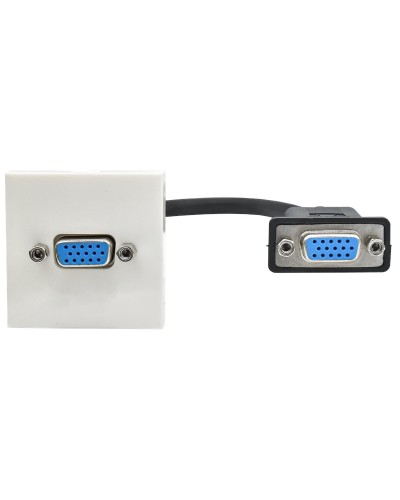 Розетка VGA M/M PRIMER РКМ-10-20-П белый IEK(PR-KK40D-RV-0-1-K01). Розетка. IEK в Саратове