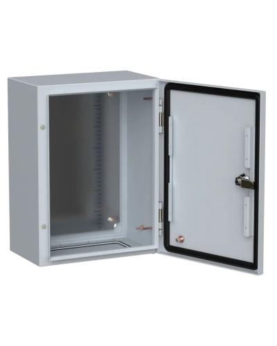 ЩМП-40.30.20 УХЛ1 IP66 400x300x200 TITAN 5 (TI5-10-N-040-030-020-66). Шкаф металлический с монтажной платой. IEK в Саратове
