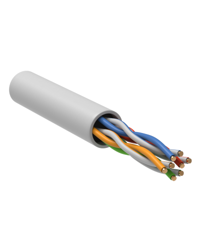 GENERICA U/UTP кат. 5E 24AWG 4 пары LSZH INDOOR белый (BC1-C5E04-128-100-G). Кабель «витая пара» (LAN) для структурированных систем связи. IEK в Саратове